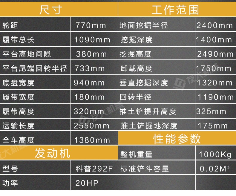 農用挖掘機